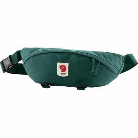 Fjallraven Women Ulvö Waist Bag Dark Green PH107256 Philippines